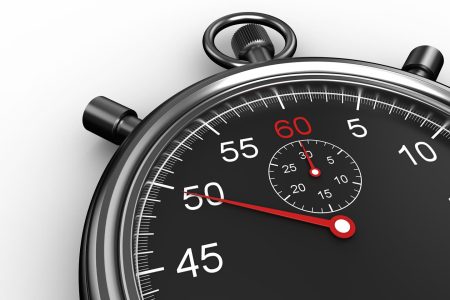 stopwatch showing the importance of considering dwell time