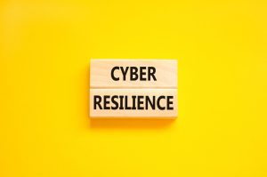 cyber-resilience - Resilience Forward Cyber resilience depicted by two blocks with one word on each