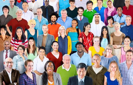Human capital: significant gap between risk awareness and risk preparedness identified A large group of diverse people.