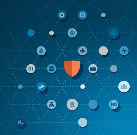 November is Critical Infrastructure Security and Resilience Month - image shows the graphical part of the official image.