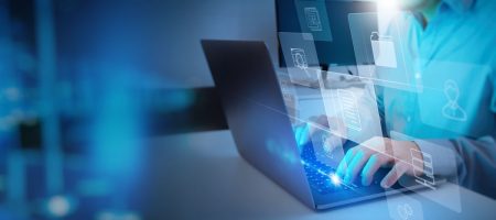 Heads of ERM struggle to select and implement GRC tools Concept picture showing software in use