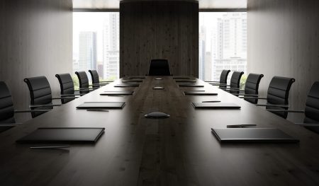 Cyber security: ultimate responsibility should sit with the board, say security professionals A boardroom table.