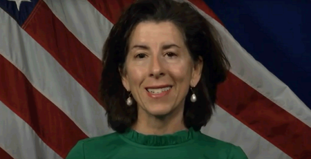 US Secretary of Commerce Gina Raimondo