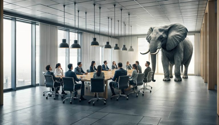 An elephant in the board room