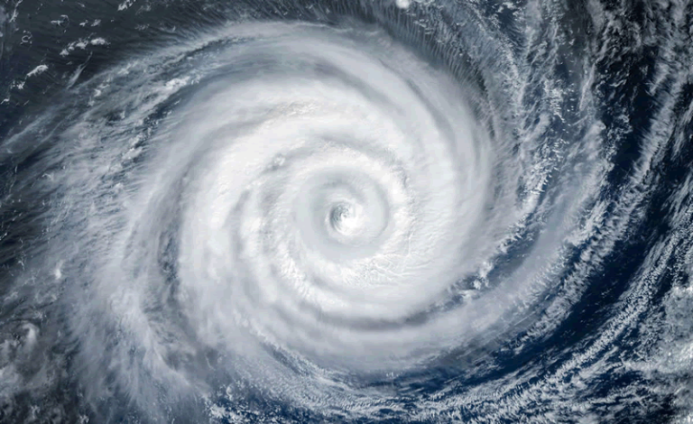 major hurricane - Resilience Forward A major hurricane from above.