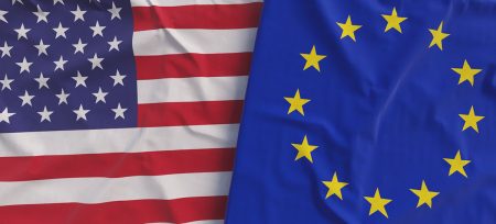 US and EU look to harmonize cyber incident reporting The US and EU flags
