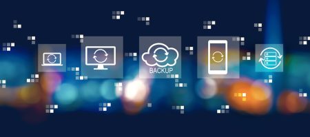 a concept image showing types of backups