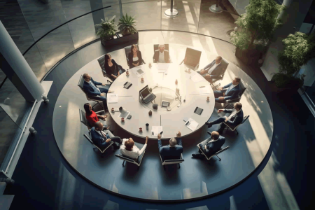 board-meeting taking place
