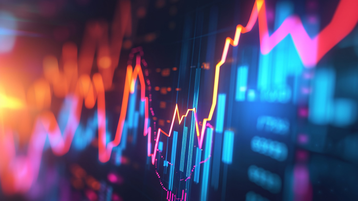 share price growth - Resilience Forward Concept image showing share price growth.