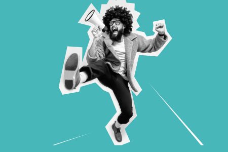 Make the most of Business Continuity & Resilience Awareness Week A person holding a megaphone enthusiastically makes an announcement.