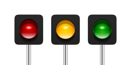 Red, amber, and green lights illustrate the concept of The Good, the Bad and the Ugly of Data Backup & Business Continuity