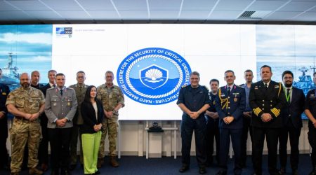 The launch of The NATO Maritime Centre for Security of Critical Undersea Infrastructure