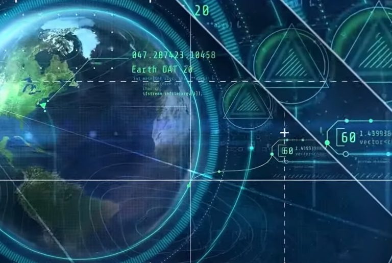 Destination Earth - DestinE - concept screenshot from the launch video
