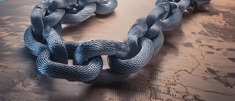 An intertwined chain