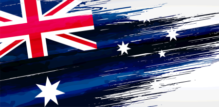 Australian businesses expect the threat landscape to worsen over the next year An Australian flag battered by prevailing winds.