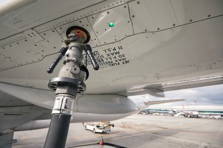 New Zealand Government changes rules for aviation fuel suppliers to increase supply chain resilience A plane being refuelled.