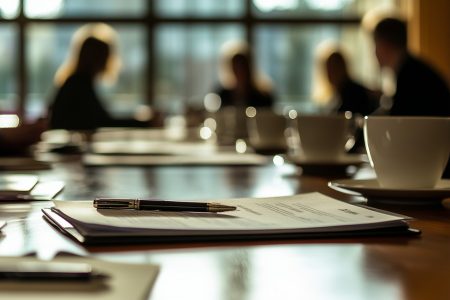 Cybersecurity and enterprise risk management are top priorities for audit committees Audit committee meeting taking place.