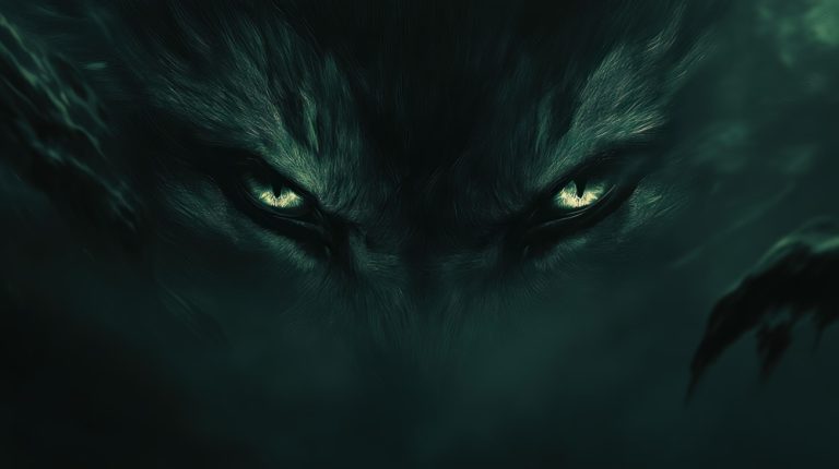threats from hackers - Resilience Forward A close up of a black wolf face with shining eyes