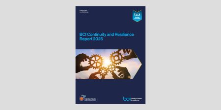 The State of Continuity & Resilience in 2025 The report front cover.