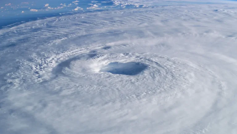 Hurricane Melissa from space.