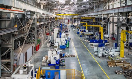 A manufacturing environment.