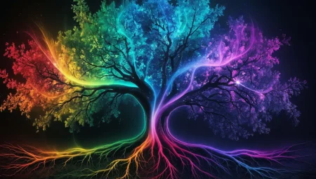 An image of a tree showing the roots, branches, and trunk - all symbolising resilience by design.