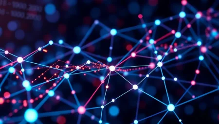 AI agents are already acting autonomously yet most organizations can’t see the risk Abstract data stream flowing through interconnected nodes; binary code and AI algorithm visualized in background, circuit, technology background.