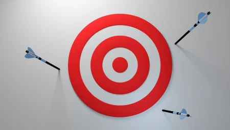 Most boards focus on compliance rather than strategy when it comes to cyber threats A target with three arrows around the outside of it.