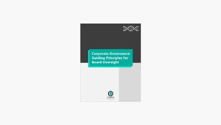 Corporate Governance Guiding Principles for Board Oversight cover