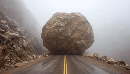 Breaking the deadlock on AI governance: how a crisis could lead to global coordination A large unmovable boulder provides a complete road block.